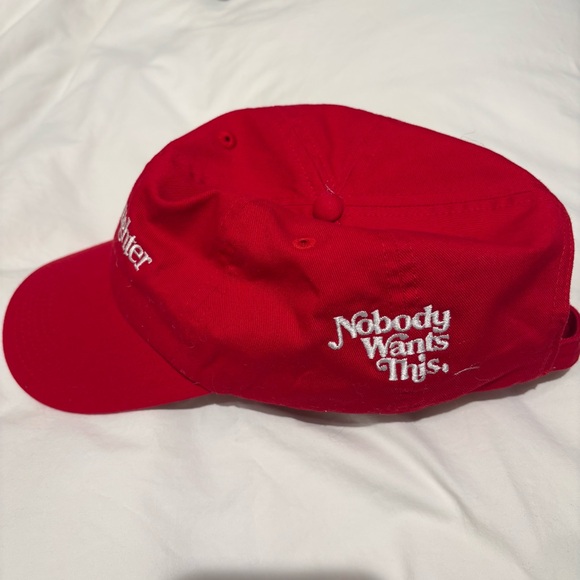 Favorite Daughter Red Baseball Cap - Picture 2 of 6